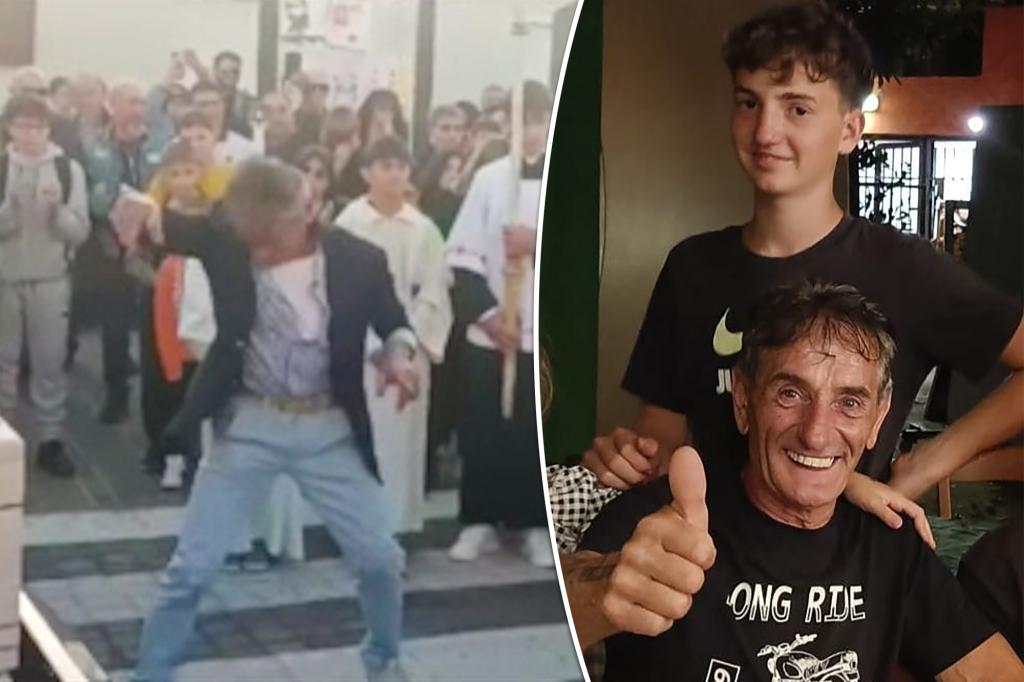 Grandfather performs funeral for deceased grandson: "I felt he wanted me to dance with him"